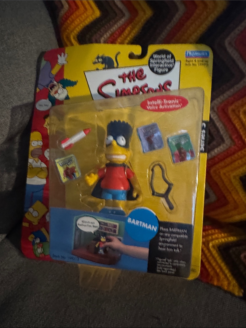 MINT & SEALED! The Simpsons Bartman Series 3 - World of Springfield Playmates
